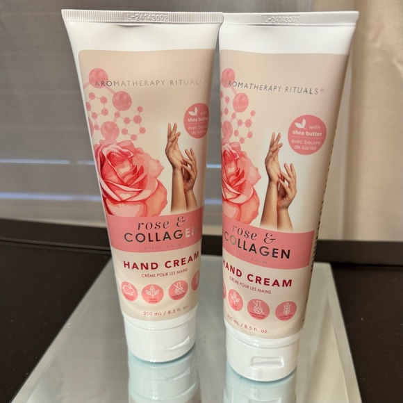 AROMATHERAPY RITUALS Rose & Collagen Hand Cream 
Brand New 2 squeeze tubes - Picture 8 of 9